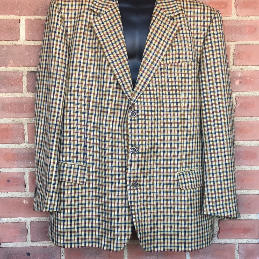 Men’s Plaid Jacket